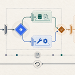 A bounded agent workflow separates tools and external actions with permission gates, approval, an audit trail, and rollback.