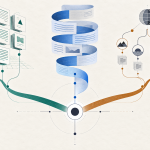 Three knowledge-access paths—indexed retrieval, long context, and targeted search—converge on a neutral decision point.